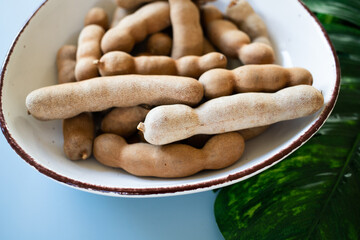 tamarind in a bowl healthy fruit