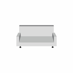 Sofa vector logo icon illustration background