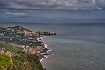 Cabo Girao in Madeira, Portugal highest sea cliff of Europe