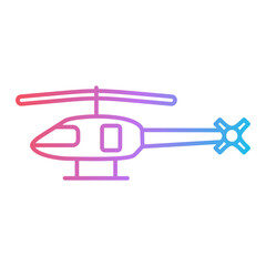 Helicopter Icon Design