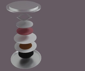Isolated coin cell battery assembly or configuration