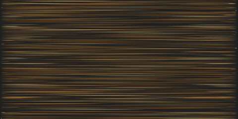 Fototapeta premium Dark Brown Horizontally Striped Surface - Digitally Generated Abstract Background in Editable Vector Format