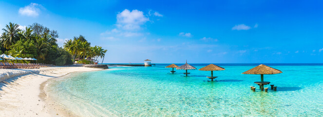 Water Villas (Bungalows) in the Maldives © Sergii Figurnyi