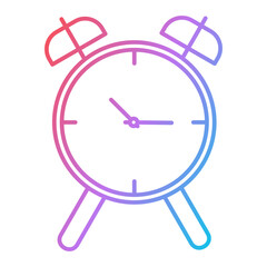 Table Clock Icon Design