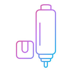 Correction Pen Icon Design