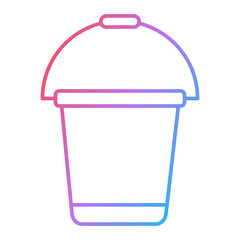 Bucket Icon Design