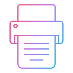 Print Icon Design