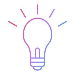 Bulb Icon Design