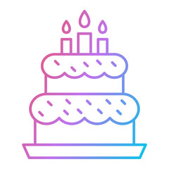 Cake Icon Design