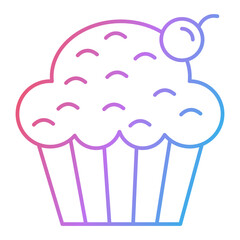 Cupcake Icon Design