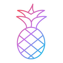 Pine Apple Icon Design