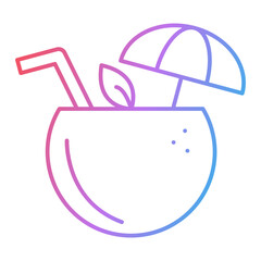 Coconut Icon Design