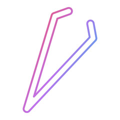 Tweezers Icon Design