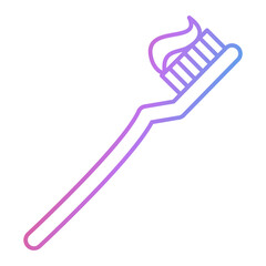 Toothbrush Icon Design