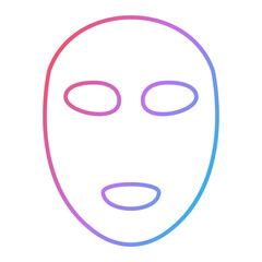 Face Mask Icon Design
