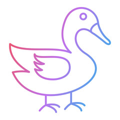 Swan Icon Design