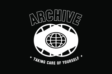 cute Have a nice day text typography design