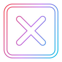 Obraz premium Close Icon Design