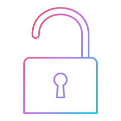 Unlocked Icon Design