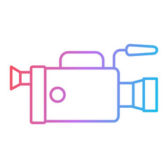 Video Recorder Icon Design