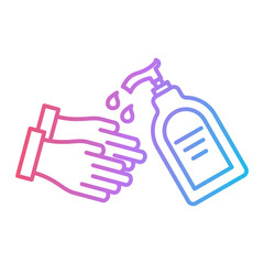 Hand Wash Icon Design