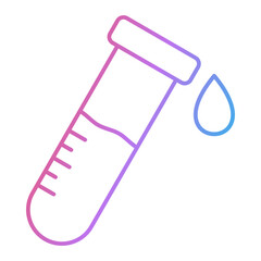 Blood Sample Icon Design