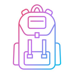 Bagpack Icon Design