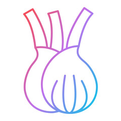 Obraz premium Fennel Icon Design