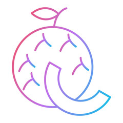 Cantaloupe Icon Design