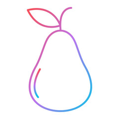 Pear Icon Design
