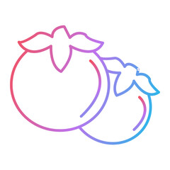 Persimmon Icon Design