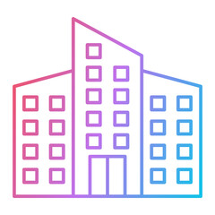 Office Building Icon Design © Muhammad