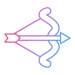 Hunting Bow Icon Design