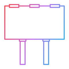 Bill Board Icon Design