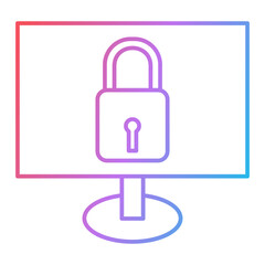 Online Security Icon Design