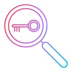 Keyword Search Icon Design