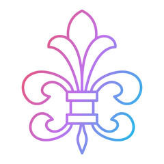 Fleur de lis Icon Design