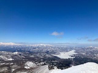 Obraz premium snow covered mountains