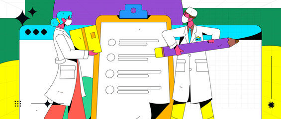 Doctor epidemic prevention and anti epidemic flat vector concept operation illustration
