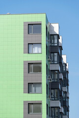 Obraz premium building under construction against sky