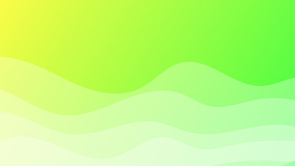 Abstract green fluid shape modern background with copy space, vector.