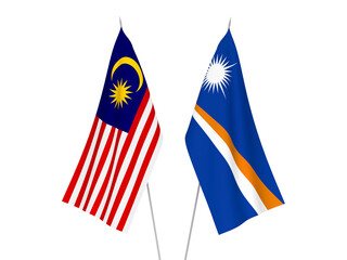 Malaysia and Republic of the Marshall Islands flags