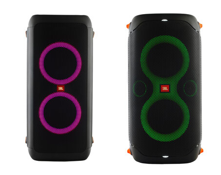 JBL Partybox Bluetooth Speaker Isolated on White Background