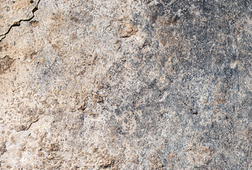 Texture of concrete with a fraction of sand