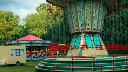 carousel in the park © SlayJ