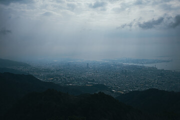 神戸の遠景