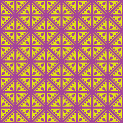 Weaving Pattern square more frequent, Vector seamless pattern. Modern stylish texture. Trendy graphic design for out clothes test equipment, interior, wallpaper flower colors paint yellow 