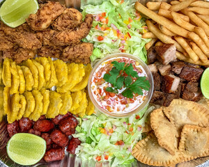 Hispanic Combo Meat Platter
