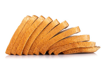 bread isolated on white background