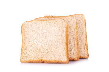 bread isolated on white background